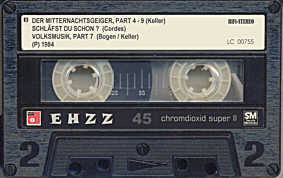EHZZ - Cassette, BASF - Ausführung Chromdioxid, neuer, ab 1984
