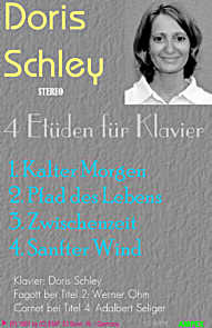 Doris Schley - Cassette 4 Etüden für Klavier