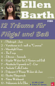 Ellen Barth - Cassette 12 Träume für Flügel und Baß