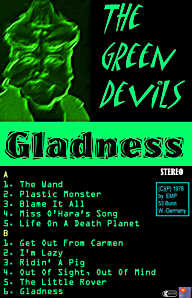 The Green Devils - Cassette "Gladness"
