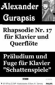 Alexander Gurapsis - Cassette Rhapsodie Nr. 17
