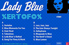 Lady Blue - Cassette Xertofox