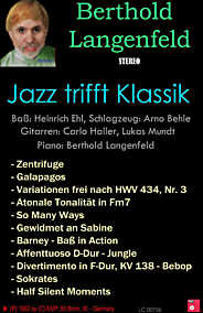 Berthold Langenfeld - Cassette Jazz trifft Klassik