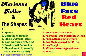 Marianne Höller - Cassette Blue Face - Red Heart
