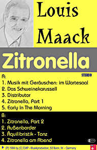 Louis Maack - Cassette Zitronella