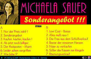 Michaela Sauer - Cassette Sonderangebot