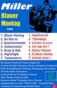 Miller - Cassette Blauer Montag