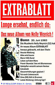 Nelly Weyrich - Cassette Extrablatt