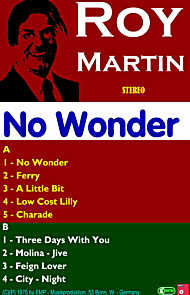 Roy Martin - Cassette "No Wonder"